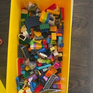 LEGO Bright Yellow Storage Block